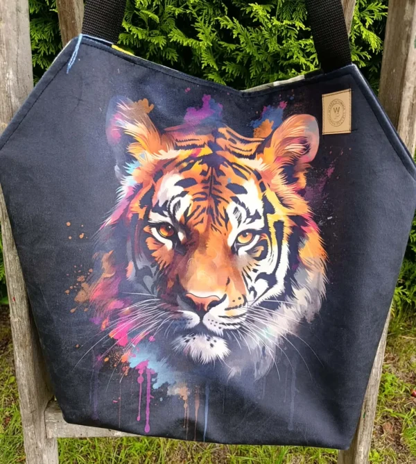 Torba z printem (tygrys)